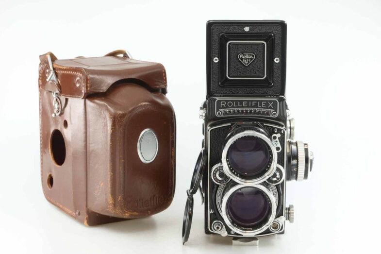 Rolleiflex Tele Kamera camera Carl Zeiss Sonnar 135mm f4 lens