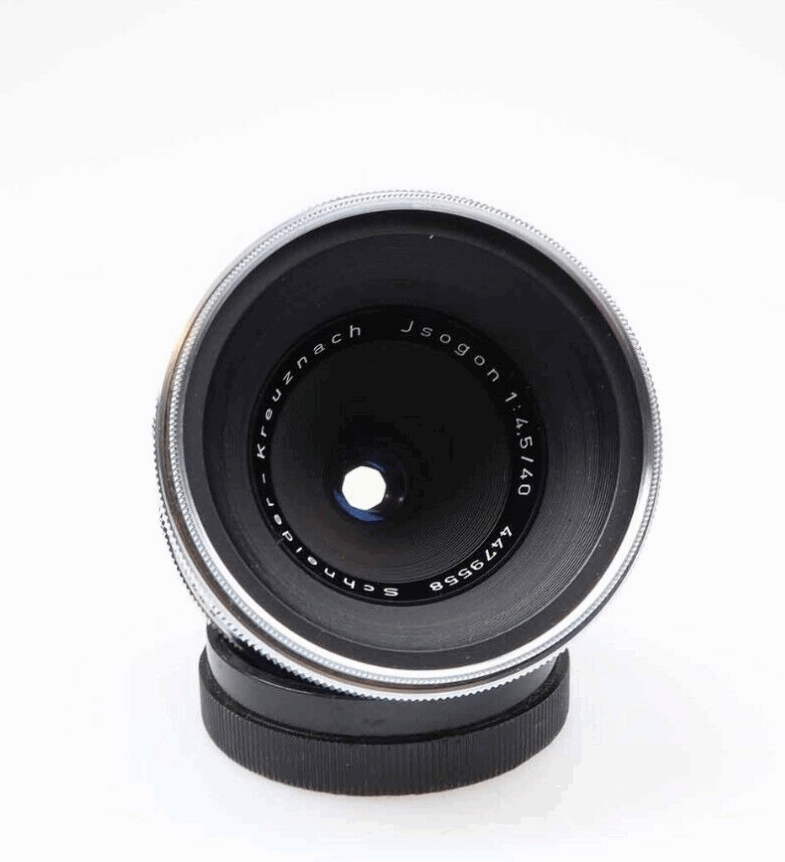 Schneider Kreuznach Jsogon 40mm f4.5 Objektiv Exa mount