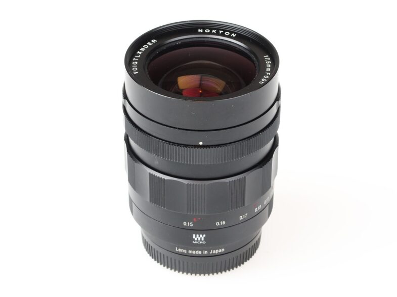 Voigtländer Nokton 17,5mm f0,95 ASPH Objektiv lens MFT Micro 4/3 Anschluss 98052 – Bild 3