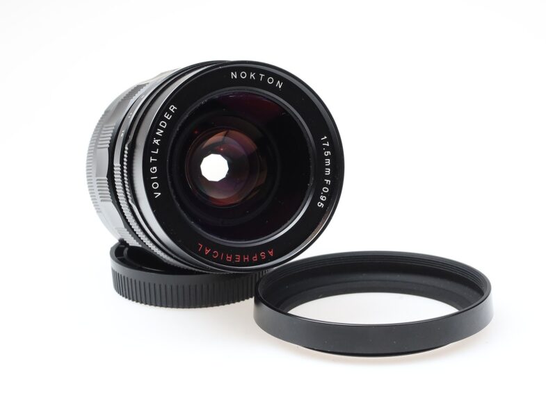 Voigtländer Nokton 17,5mm f0,95 ASPH Objektiv lens MFT Micro 4/3 Anschluss 98052 – Bild 1