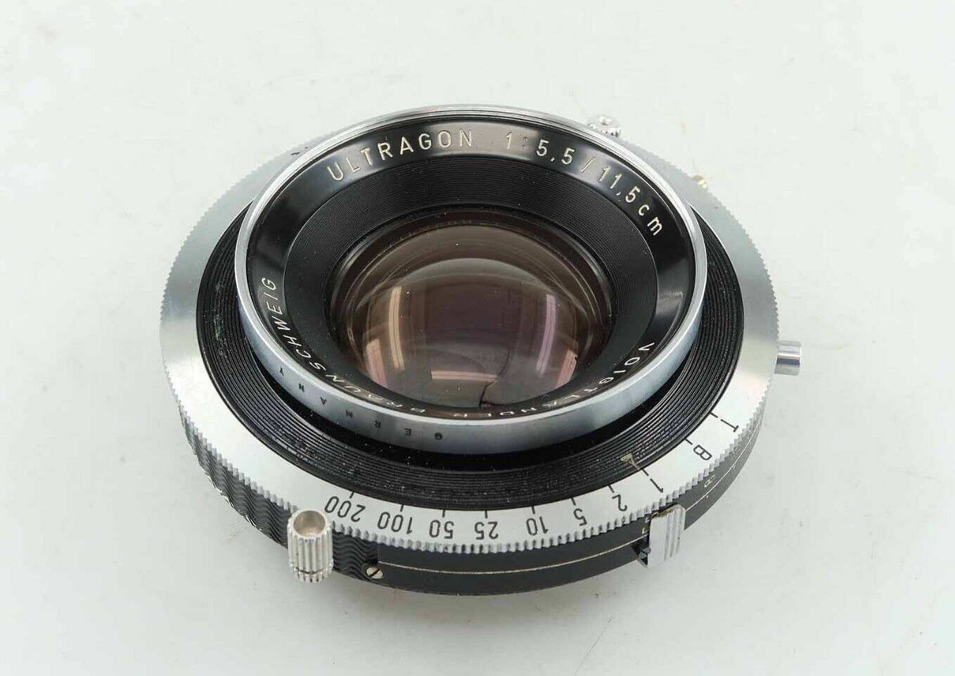 Voigtlaender-Ultragon-115cm-f55-Objektiv-Lens-RARE-94479-155947329375 Voigtländer Ultragon 11,5cm f5,5 Objektiv Lens RARE 94479 - Image 1