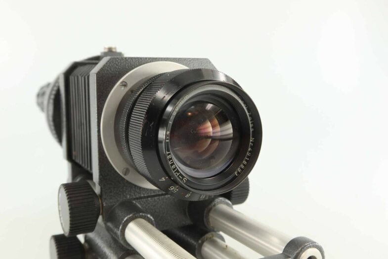 Zeiss S Planar 60 60mm mit Balgen Leica M39 und C Mount Adapter near mint  89871 – Bild 3