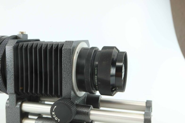 Zeiss S Planar 60 60mm mit Balgen Leica M39 und C Mount Adapter near mint  89871 – Bild 6