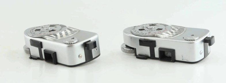 2x Leica Meter MR Belichtungsmesser Exposure Meter chrom Leitz 93230 - Image 2