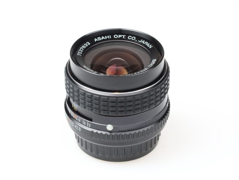 Asahi Opt. SMC Pentax 24mm f2.8 Objektiv Lens near mint wie neu 98036 – Bild 2