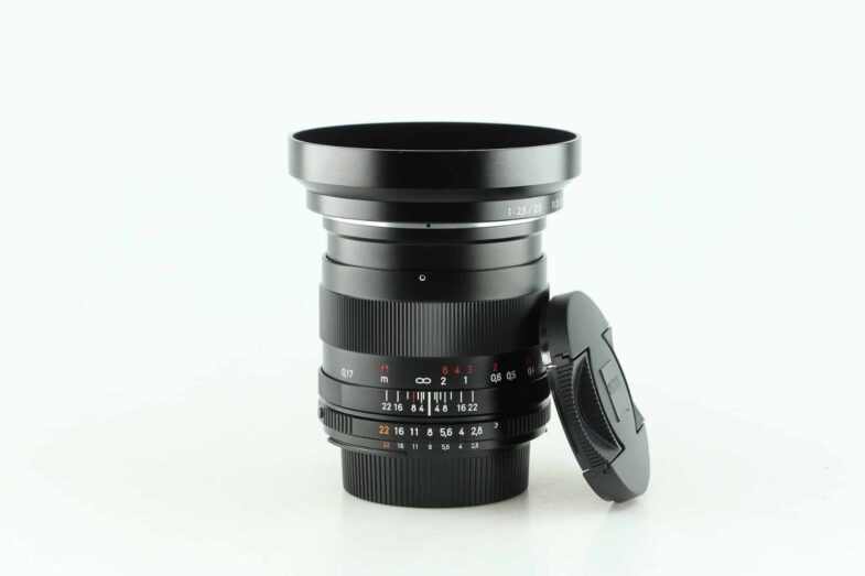 Carl Zeiss Distagon 25 mm 2,8 ZF.2  Red T* Nikon Anschluss Mount 91991 near mint - Image 1