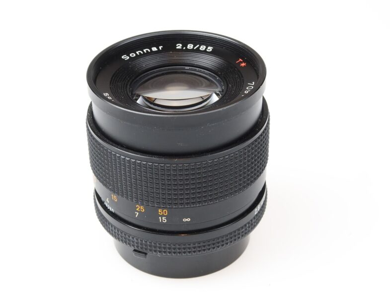 Carl Zeiss Sonnar 85mm f2.8 T* MM Contax c/y mount 97981 near mint – Bild 2