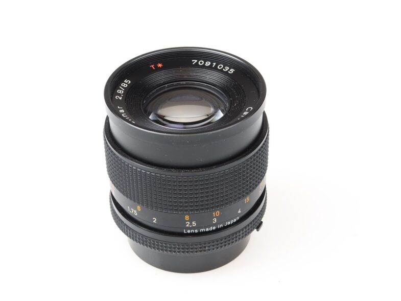 Carl Zeiss Sonnar 85mm f2.8 T* MM Contax c/y mount 97981 near mint – Bild 3