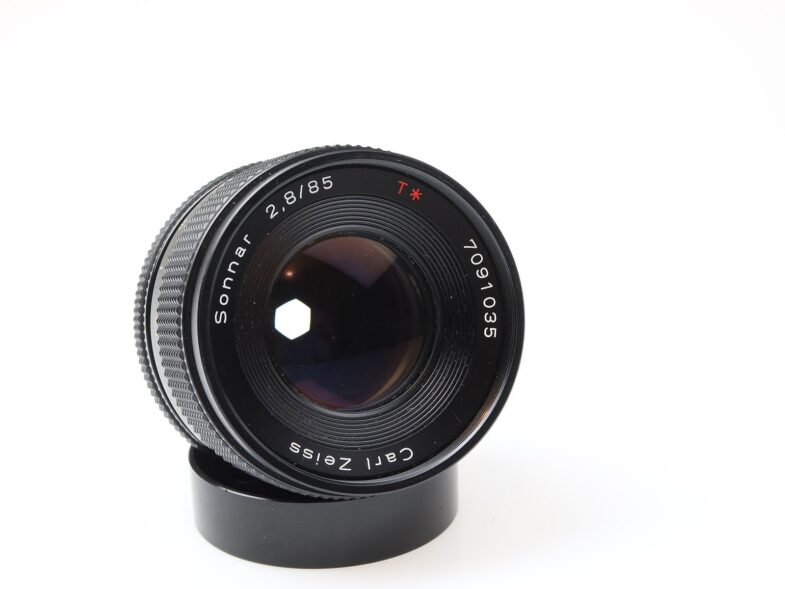 Carl Zeiss Sonnar 85mm f2.8 T* MM Contax c/y mount 97981 near mint – Bild 5