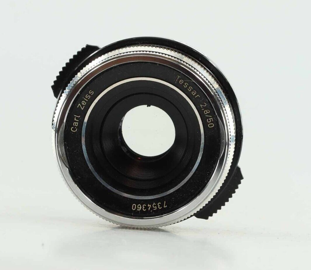 Carl-Zeiss-Tessar-28-50-mm-Objektiv-lens-M42-Anschluss-mount-93593-155572657806 Carl Zeiss Tessar 2.8 50 mm Objektiv lens M42 Anschluss mount 93593 – Bild 1