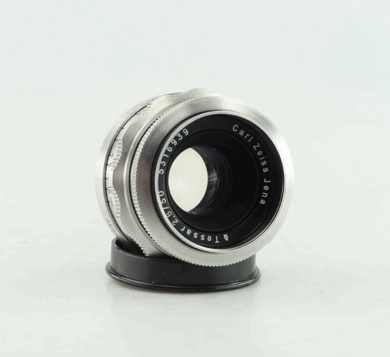 Carl Zeiss Tessar 2.8 50 mm Objektiv lens exa Anschluss mount   89778 – Bild 5