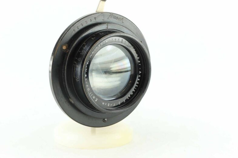 Glaukar Anastigmat 2 8 cm Objektiv Lens Emil Busch 90693 extremely rare – Bild 2