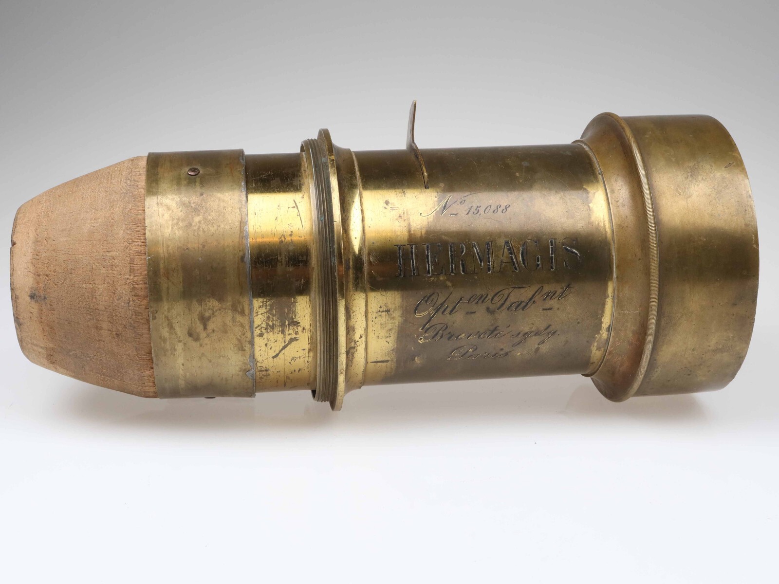 HERMAGIS-Paris-Messing-Brass-Objektiv-Lens-96760-156719387436 HERMAGIS Paris Messing Brass Objektiv Lens 96760 - Image 1