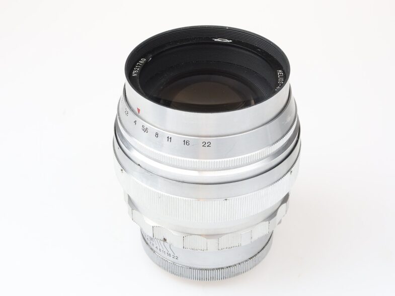 Helios 40 85mm f1.5 chrome Version Objektiv Lens Leica M39 Anschluss mount 97905 – Bild 2
