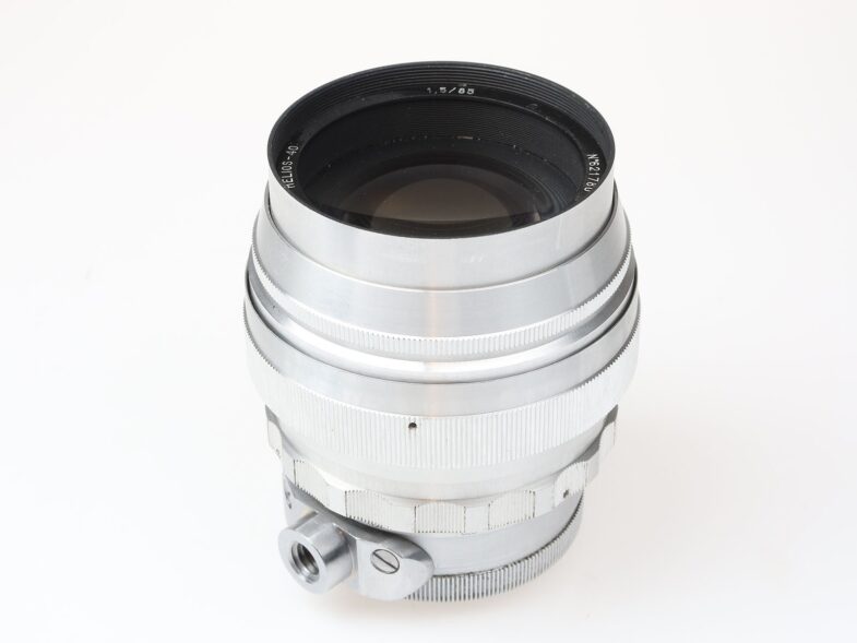 Helios 40 85mm f1.5 chrome Version Objektiv Lens Leica M39 Anschluss mount 97905 – Bild 4