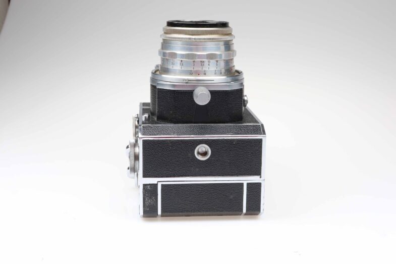 Ihagee Dresden Exakta 6x6 Kamera vertical Tessar 80mm f2.8 red T Lens 96816 – Bild 7