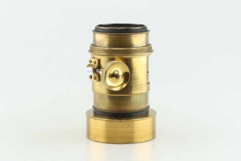 J.H. Dallmeyer London Messing Brass Objektiv Lens 91461 – Bild 3