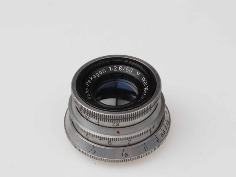 Kühn Rekagon 50mm f2.8 V Will Wetzlar Objektiv lens 97671 RARE – Bild 4