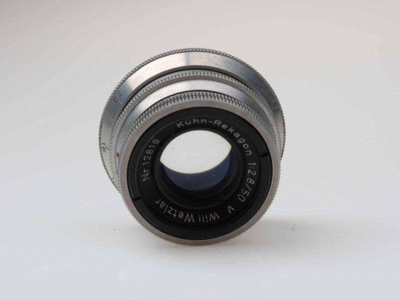 Kühn Rekagon 50mm f2.8 V Will Wetzlar Objektiv lens 97671 RARE – Bild 5