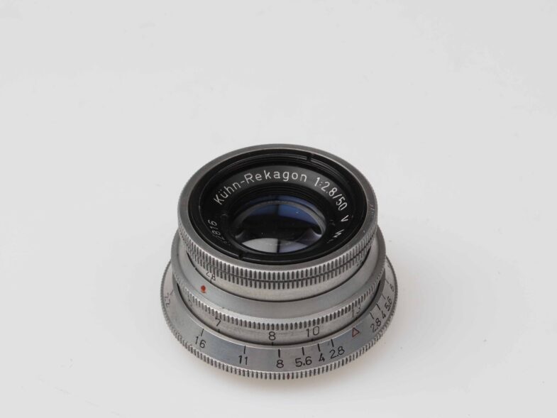 Kühn Rekagon 50mm f2.8 V Will Wetzlar Objektiv lens 97671 RARE – Bild 1
