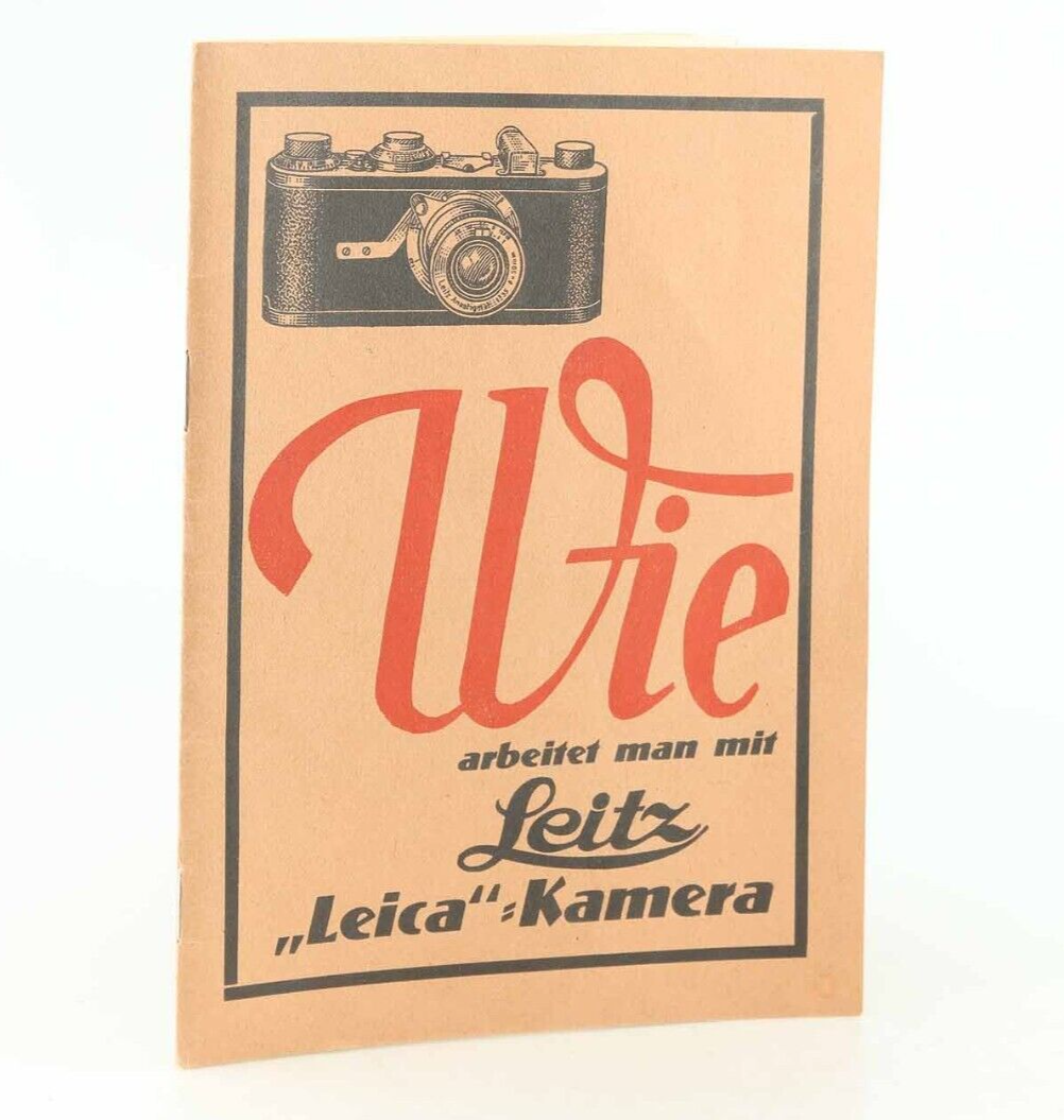 Leica-Anastigmat-Anleitung-von-1928-wie-arbeitet-man-mit-Leica-Kamera-92742-364113964476 Leica Anastigmat Anleitung von 1928 wie arbeitet man mit Leica Kamera 92742 - Image 1