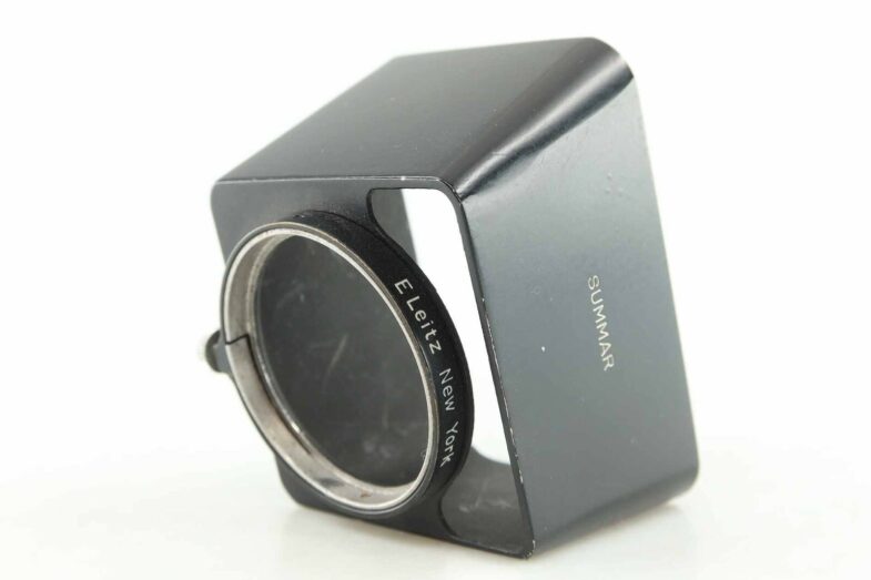 Leica Gegenlichtblende Lens Hood Summar Leitz New York 90430 - Image 5