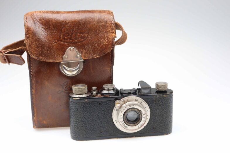 Leica I black Nickel Elmar 50mm f3.5 Etrin case 96625 - Image 3