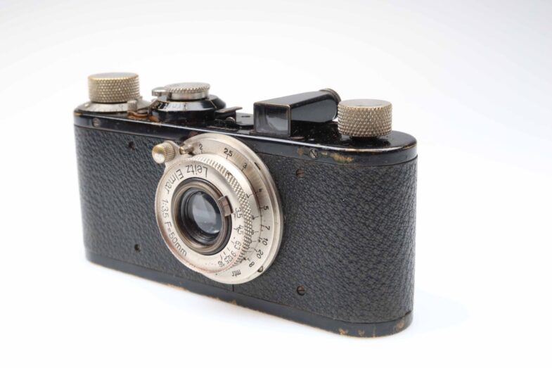 Leica I black Nickel Elmar 50mm f3.5 Etrin case 96625 - Image 5