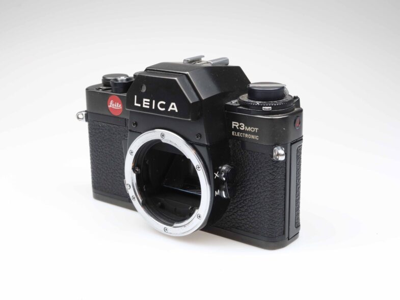 Leica R3 Mot Electronic schwarz black Kamera Camera Body Leitz 95736* – Bild 3