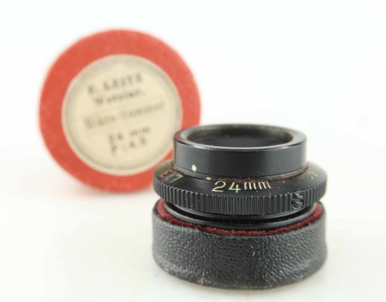 Leitz-Wetzlar-Mikro-Summar-45-24-mm-E27-Mikro-Objektiv-Lens-90371-155785933696 Leitz Wetzlar Mikro Summar 4,5 24 mm E27 Mikro Objektiv Lens 90371 - Image 1