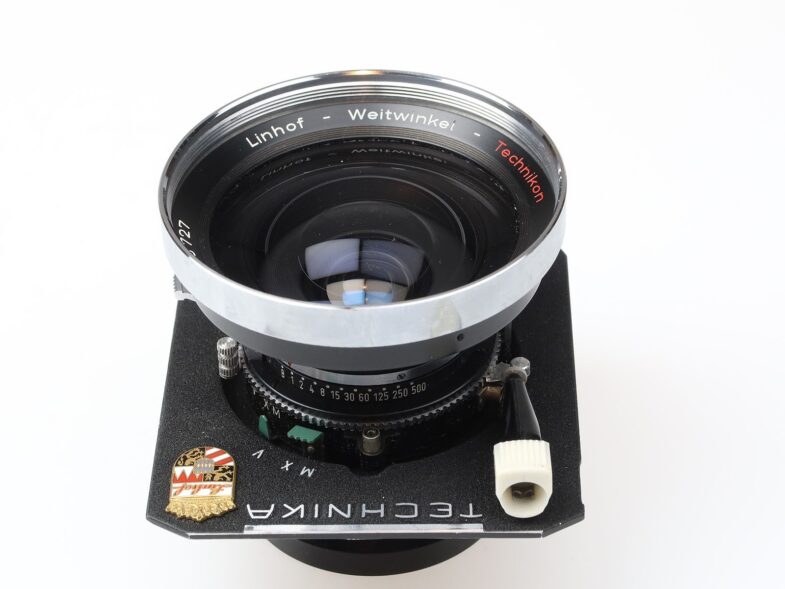 Linhof Weitwinkel Technikon 58mm f5.6 Objektiv lens Linhof Platte 97795 – Bild 5