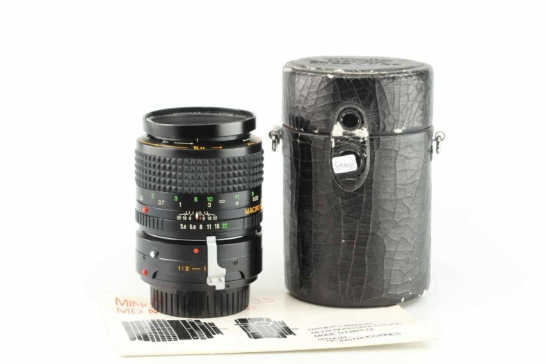 Minolta MD Macro Rokkor 3,5 50 mm Objektiv Lens 91195 - Image 1