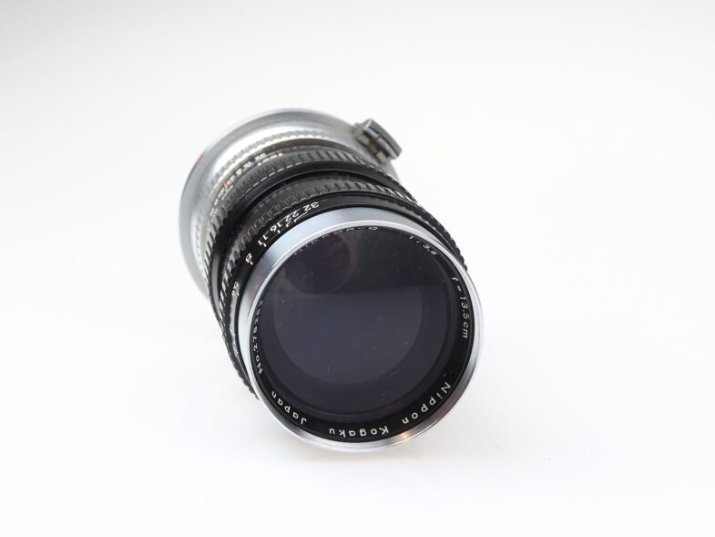 Nikkor-Q 135mm f3.5 Objektiv Nippon Kogaku Japan rangefinder 97835 near mint - Image 6