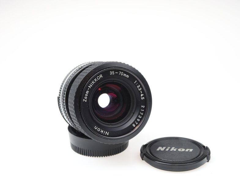 Nikon Zoom Nikkor 35-70mm f3.3-4.5 AiS Objektiv Lens 97847 near mint wie neu – Bild 1
