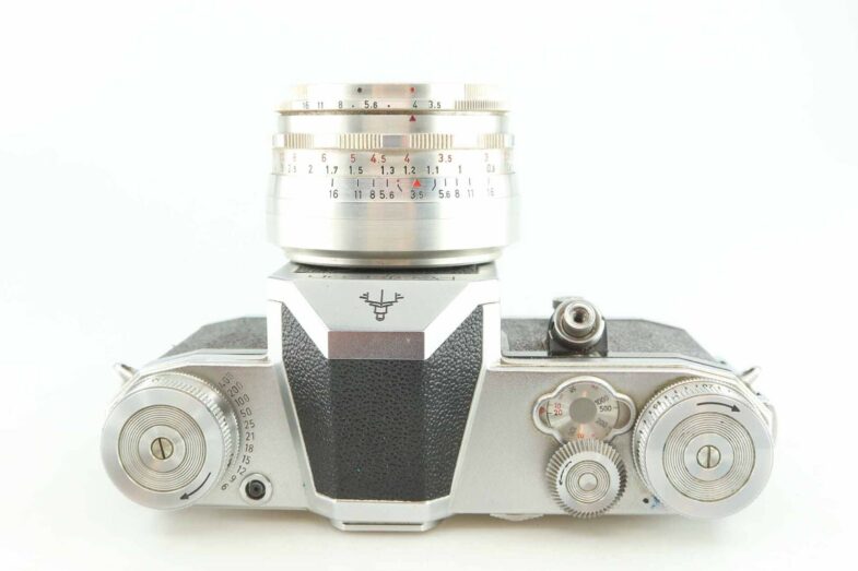 Pentacon F mit Meyer Optik Görlitz Primotar E 3,5 50 mm red V Q1 89524 - Image 6