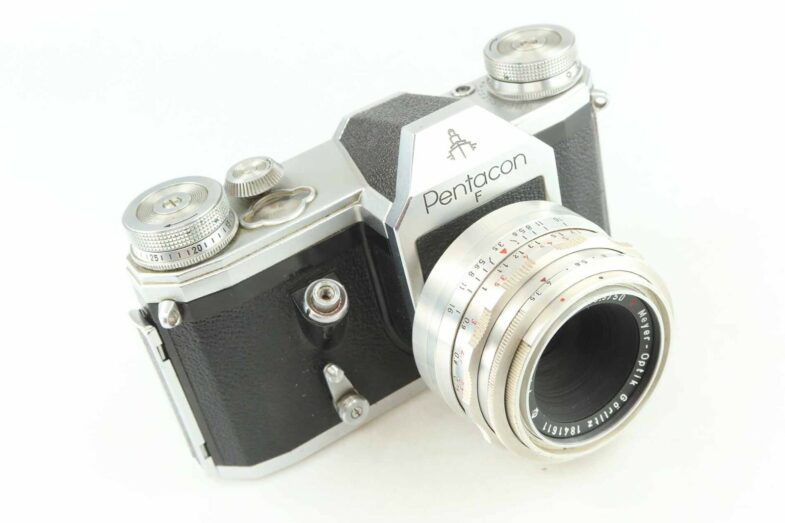 Pentacon F mit Meyer Optik Görlitz Primotar E 3,5 50 mm red V Q1 89524 - Image 8