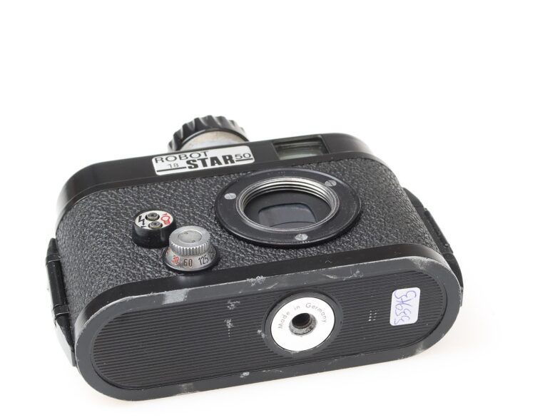 Robot I8 Star 50 Kamera Tele Xenar 75mm f3.8 Objektiv RARE german Police 97699 – Bild 7