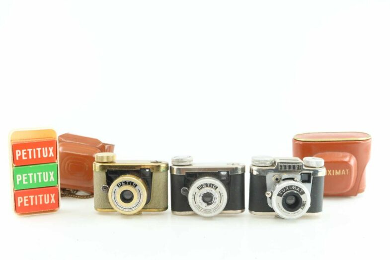 Stenzel & Co. Tuximat Petie Miniaturkamera miniature Kamera camera LOT 89389 – Bild 1
