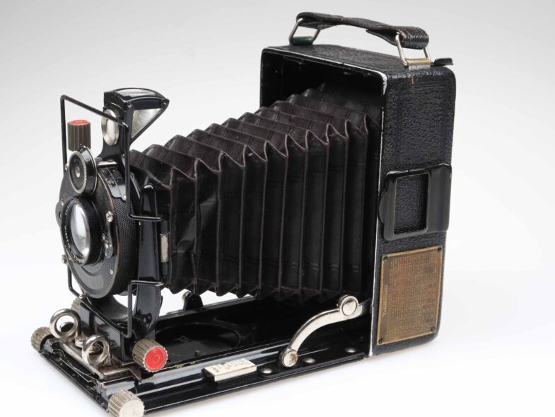 Voigtländer Bergheil 6x9 Kamera camera Heliar 105mm f4.5 Objektiv lens 97325 – Bild 3