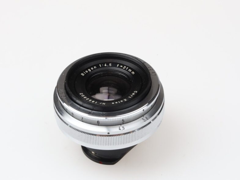 Zeiss Biogon 21mm f4.5  Objektiv Lens Contax Anschluss mount 97784 near mint – Bild 3
