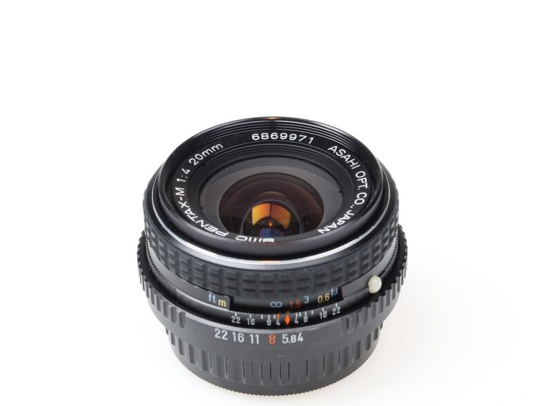 Asahi Opt. SMC Pentax M 20mm f4 Objektiv Lens 98035 near mint wie neu – Bild 3