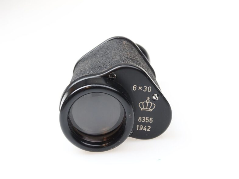Busch Rathenow 6x30 Monokular  Strichplatte 1942 swedisch Armee  Fernglas 98286 – Bild 3