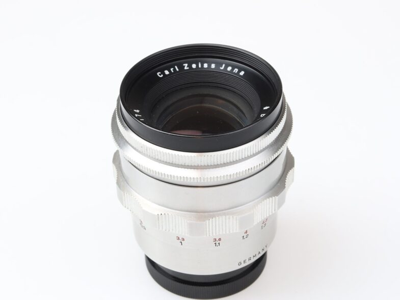 Carl Zeiss Biometar 80mm f2.8 red T Objektiv Lens  Exa Anschluss 97910 near mint – Bild 4