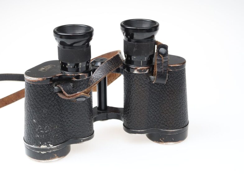 Carl Zeiss Jena Dienstglas 6x30 H/6400 Strichplatte Fernglas binoculars 98308 - Image 3