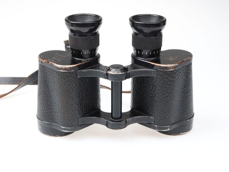 Carl Zeiss Jena Dienstglas 6x30 H/6400 Strichplatte Fernglas binoculars 98308 - Image 5