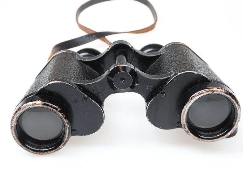 Carl Zeiss Jena Dienstglas 6x30 H/6400 Strichplatte Fernglas binoculars 98308 - Image 9