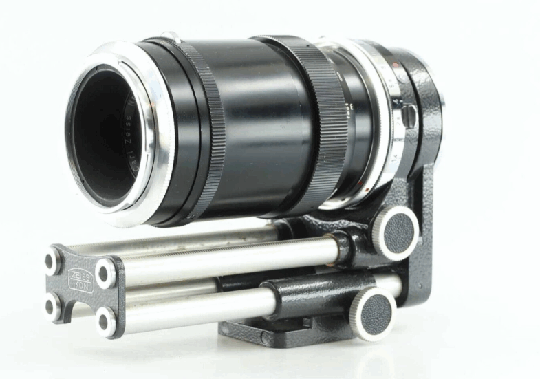 Carl Zeiss Tessar  115 Marcro Set mit Balgengerät Contarex Anschluss Mount 93044 – Bild 2