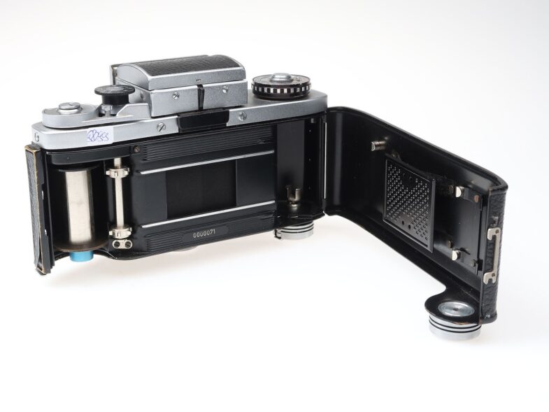 Exakta VX 500 Kamera Camera Carl Zeiss Tessar 50mm f2.8 Objektiv lens  98299 – Bild 8