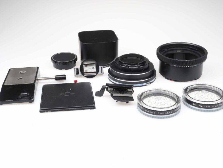 Hasselblad Zwischenring clip on flash Stativ-Adapter Proxar Sonnenblende96858LOT - Image 1