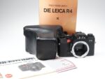 Leica R4 black schwarz Kamera Camera Body Leitz 98268